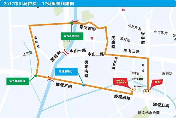 中山市马拉松2017路线 详细介绍中山市马拉松2017赛道路线-第3张图片-www.211178.com_果博福布斯